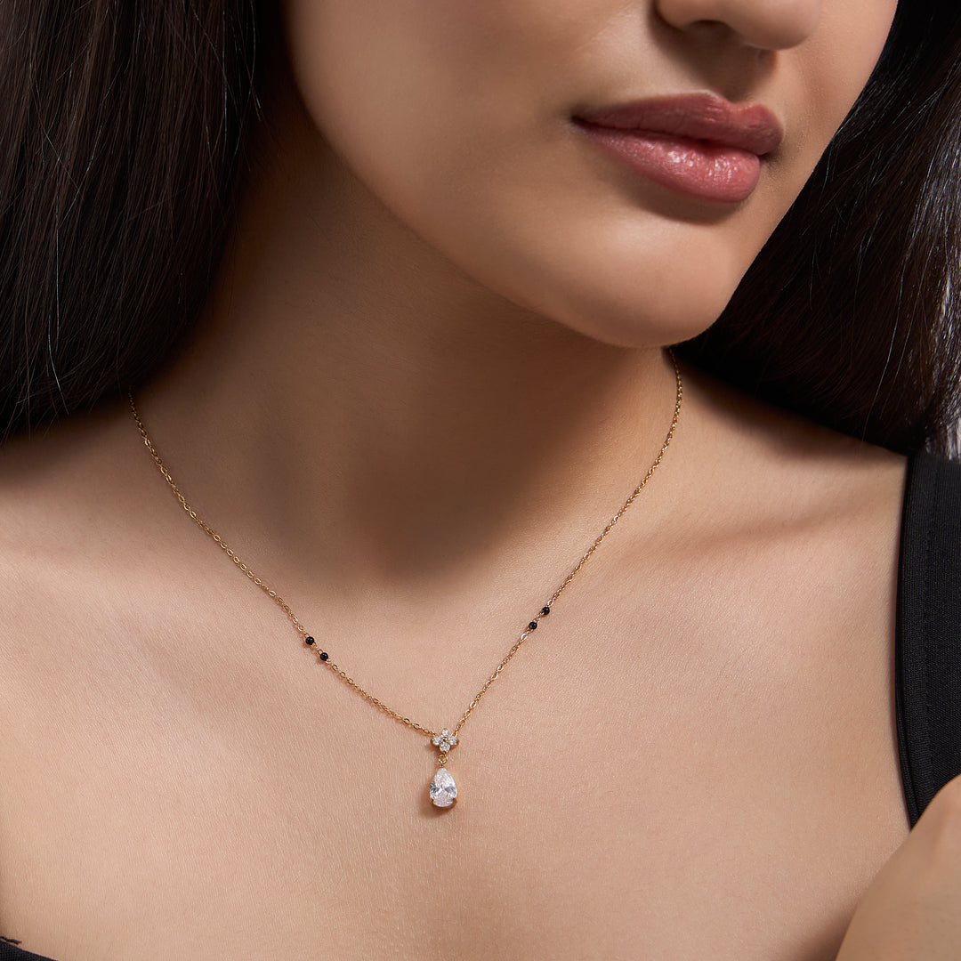 Midnight Bloom Mangalsutra