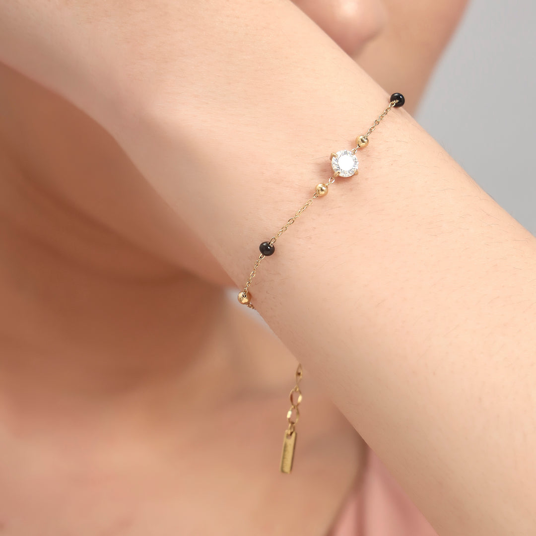 Solitaire Mangalsutra Bracelet