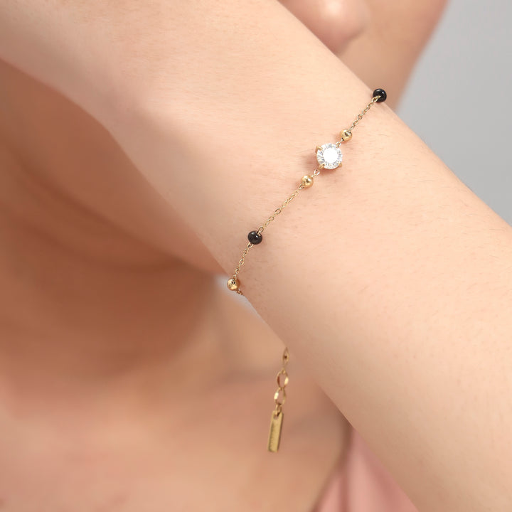 Solitaire Mangalsutra Bracelet