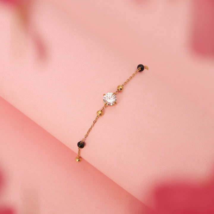 Solitaire Mangalsutra Bracelet