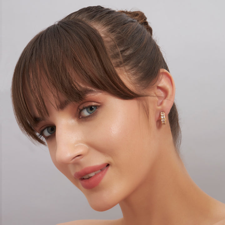 Emerald Hoops