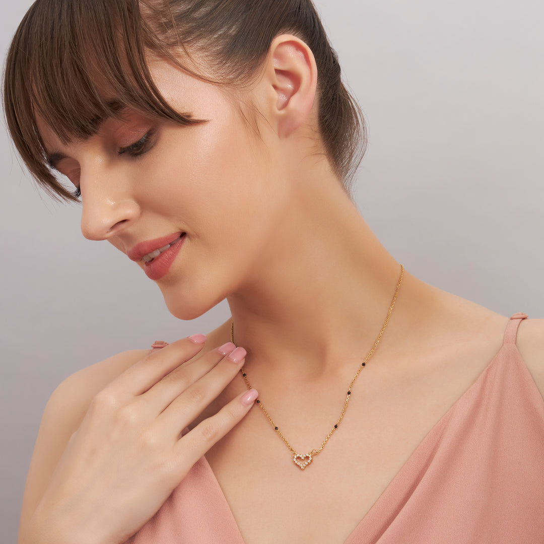 Heart Mangalsutra