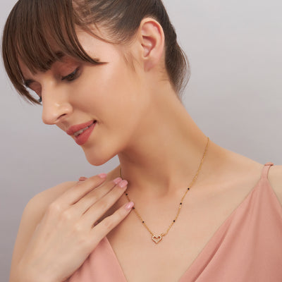 Heart Mangalsutra