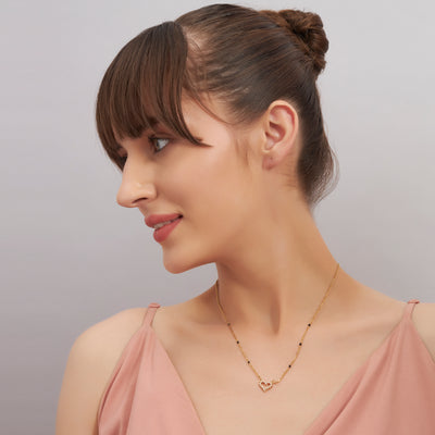 Heart Mangalsutra