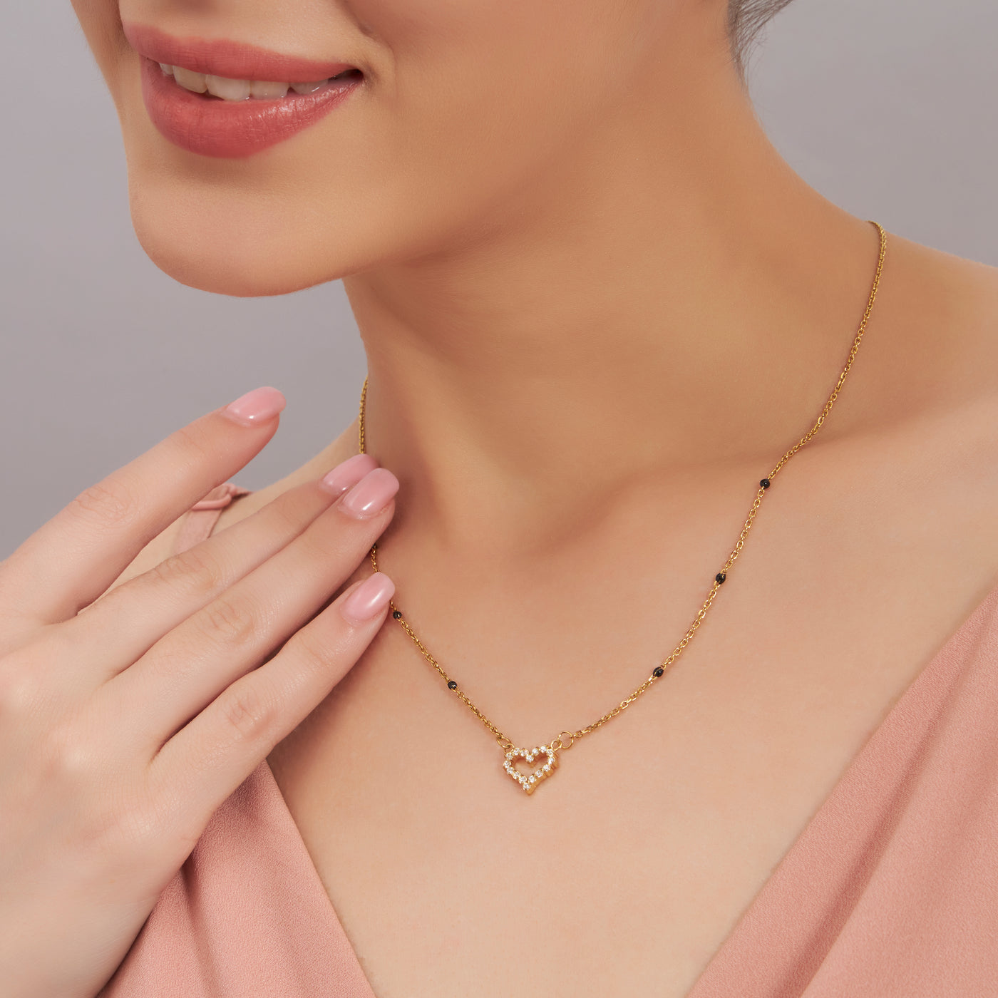 Heart Mangalsutra