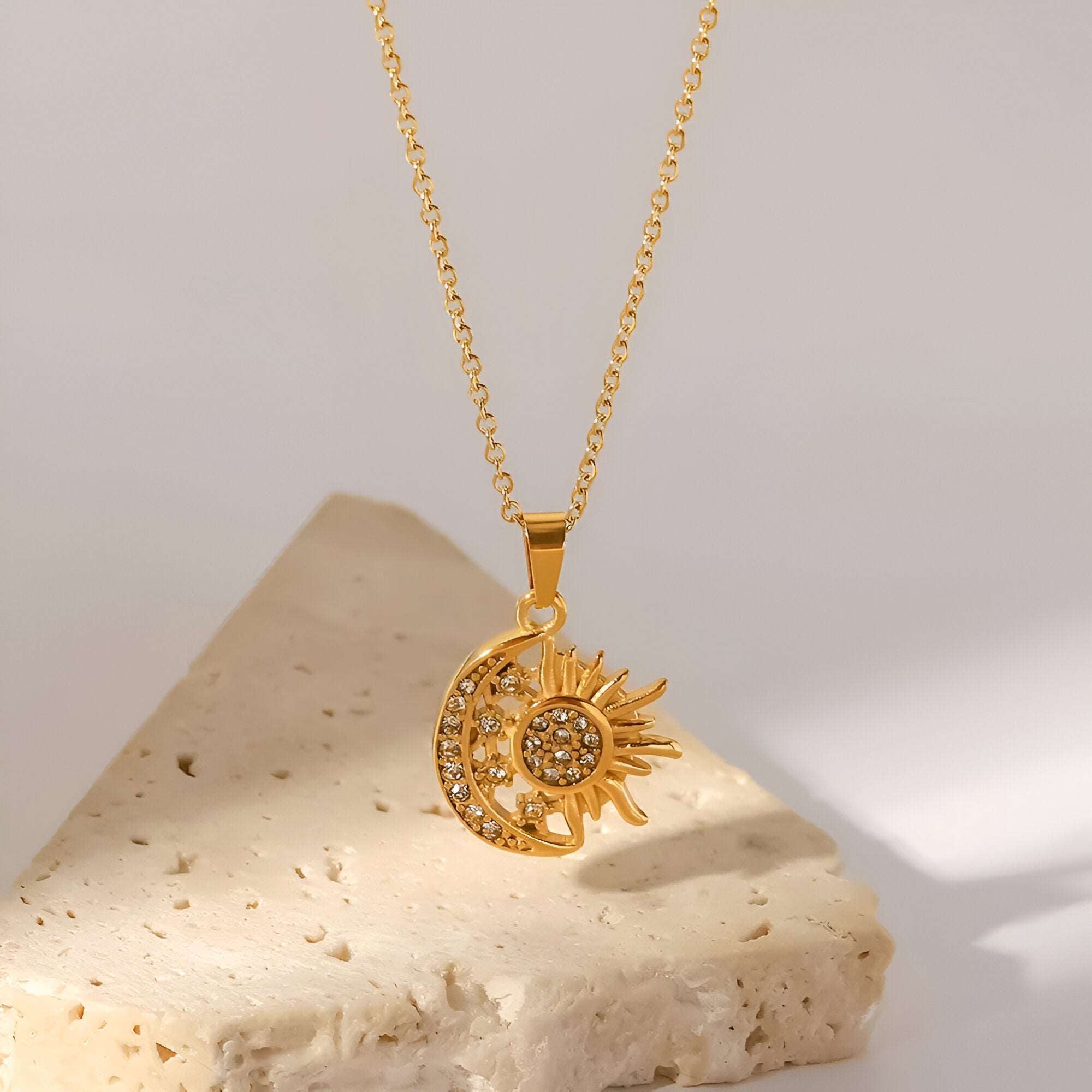 Lunar Radiance - 18K PVD Gold Plated