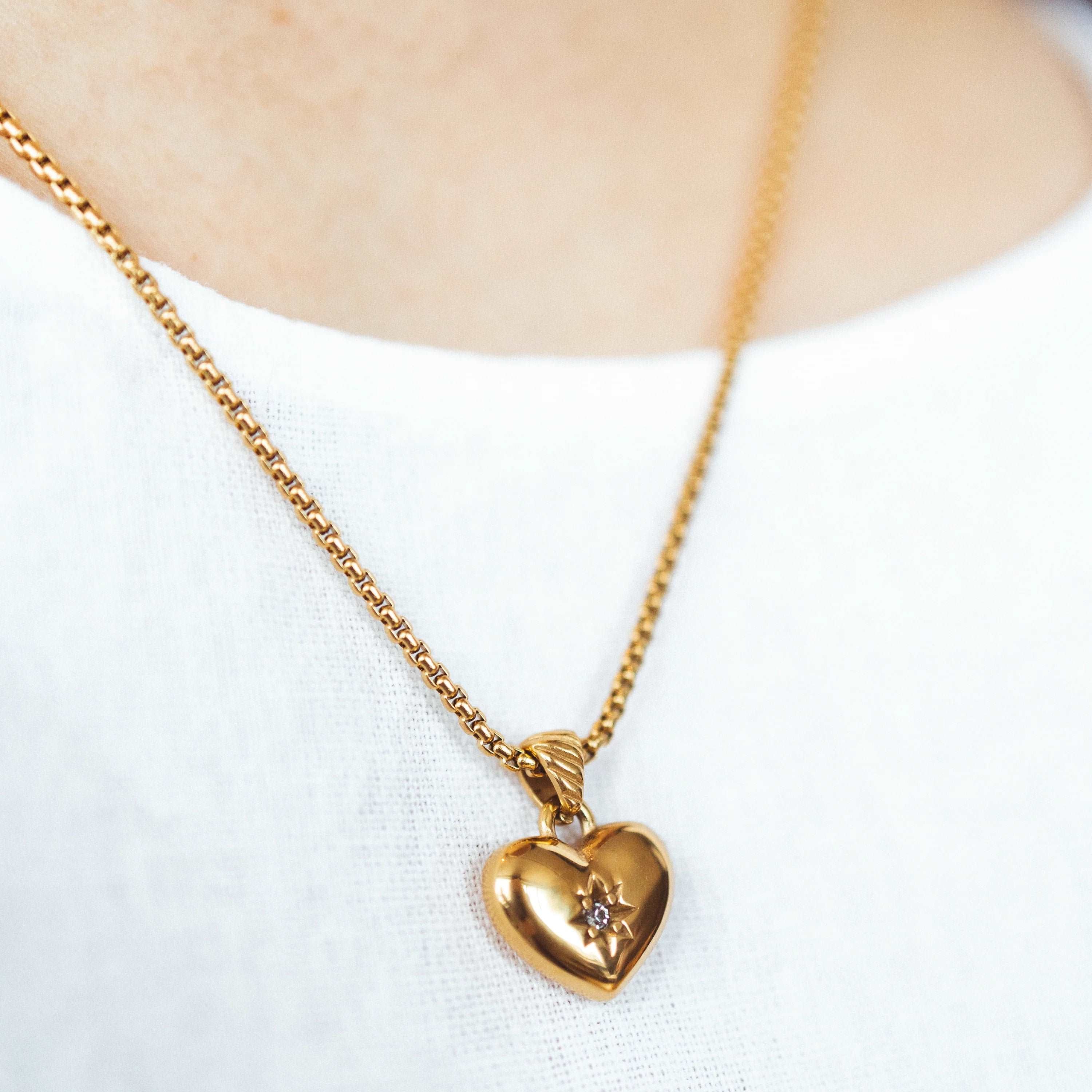 Heartfelt Embrace - 18K PVD Gold Plated