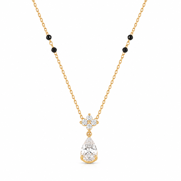 Midnight Bloom Mangalsutra