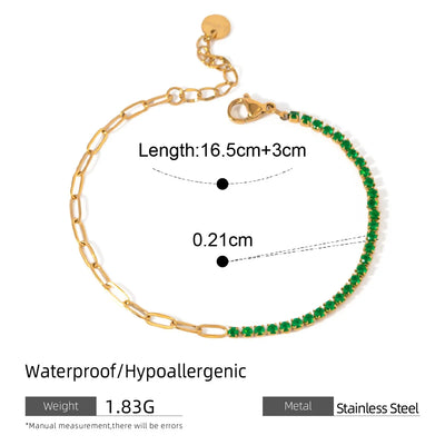 Claw Tennis Bracelet
