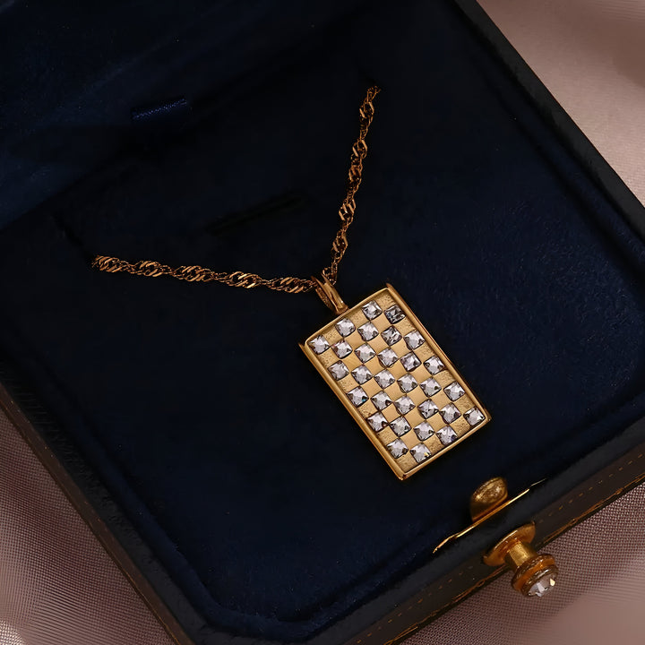Checkered Necklace