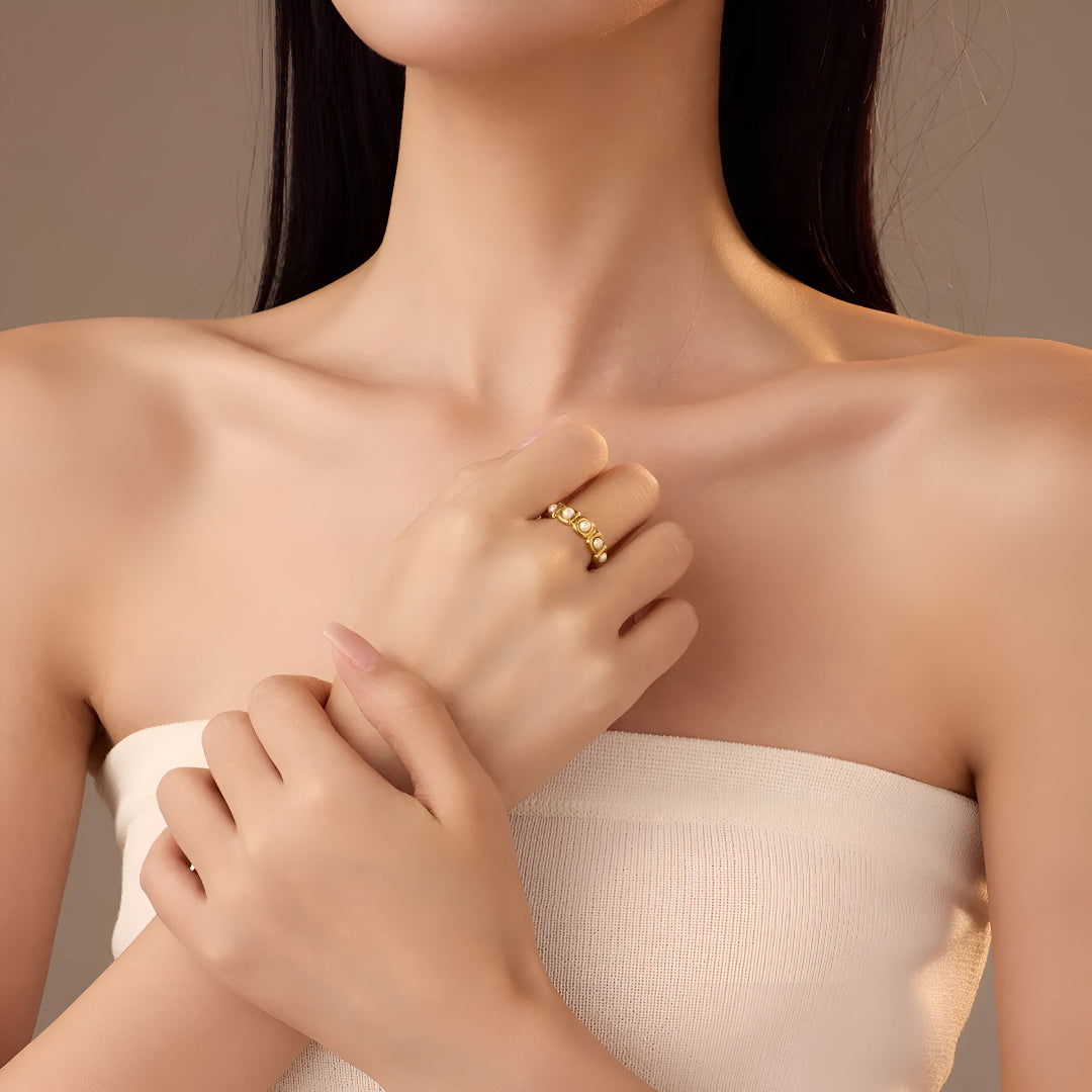 Baroque Knuckle Ring (Adjustable)
