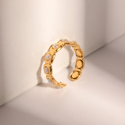 Baroque Knuckle Ring (Adjustable)