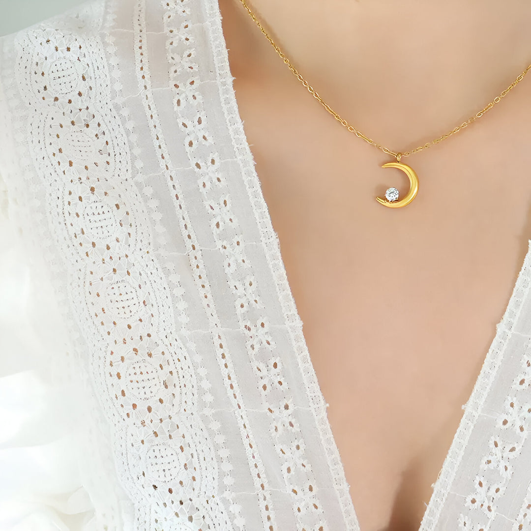Crescent Necklace