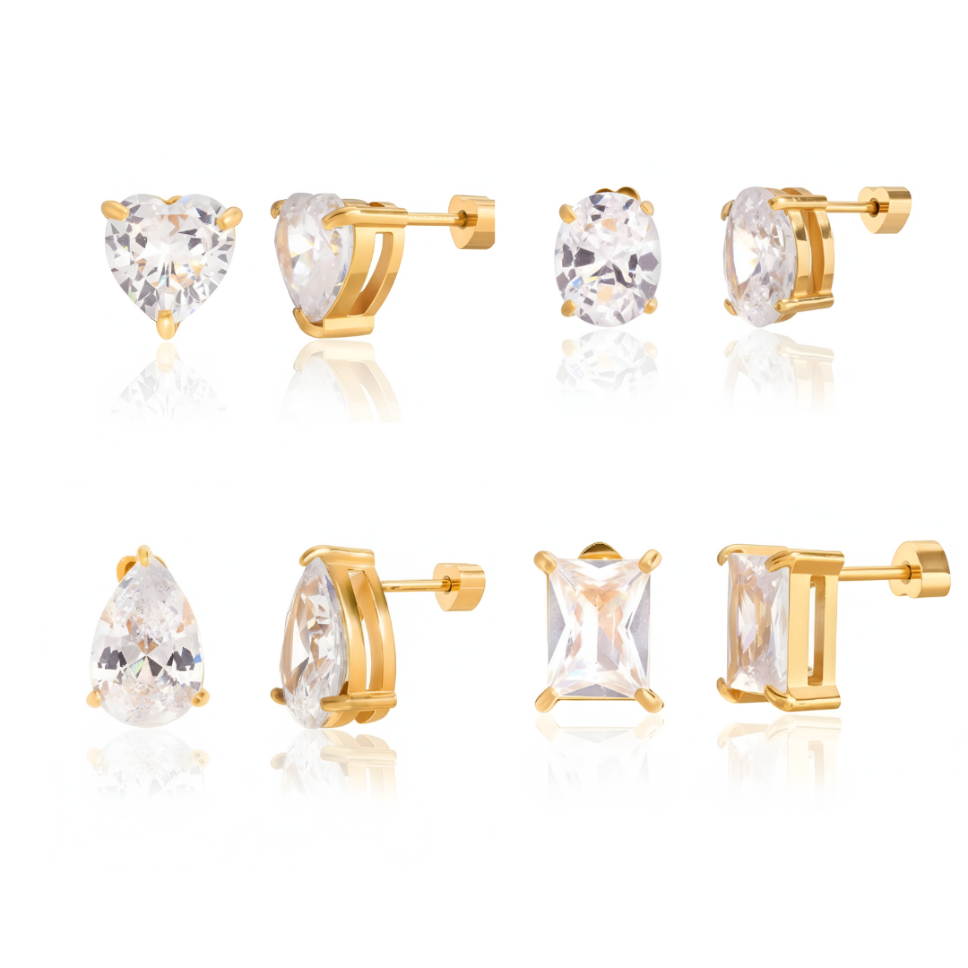 Solitaire Studs Combo