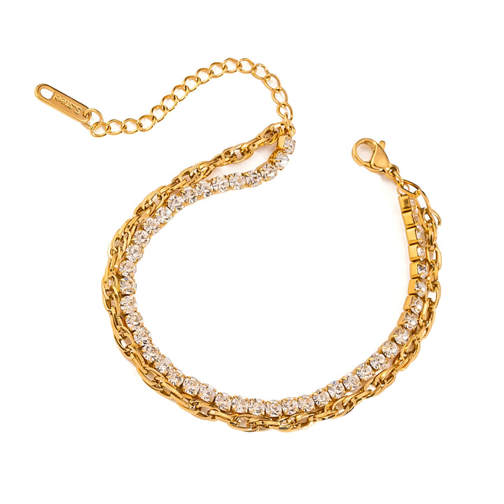 Double Layer Rhinestone